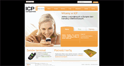 Desktop Screenshot of icp-polska.pl